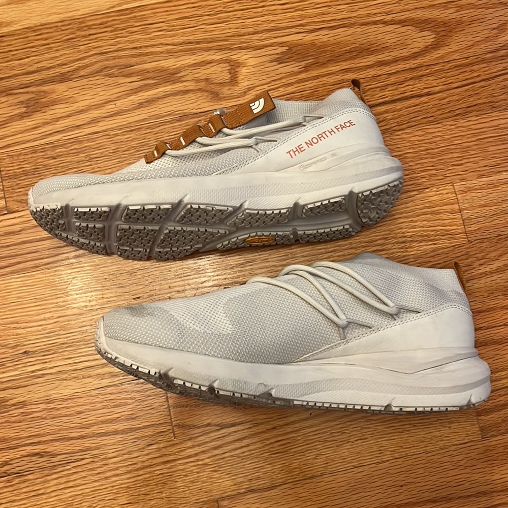 The North Face Men’s Slip On Sneakers in Clay With Tan Accents and Vibram Soles - Picture 4 of 7